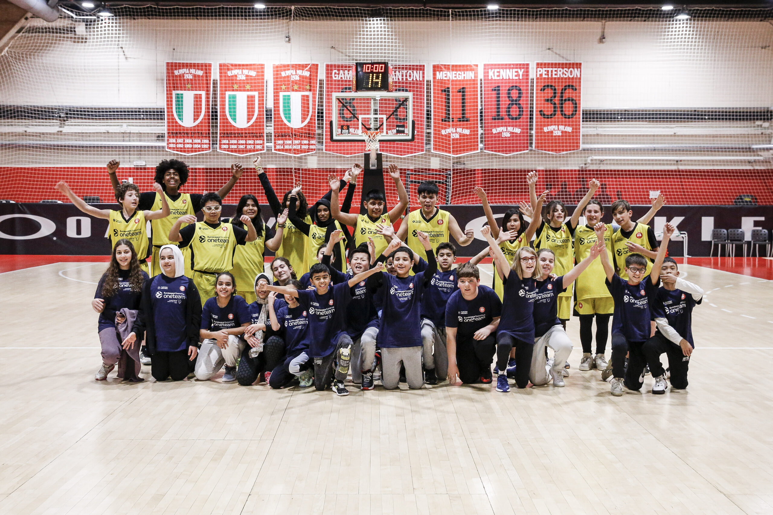 “One Team Day”: emozioni indelebili per i bambini del progetto nella sfida al Real Madrid