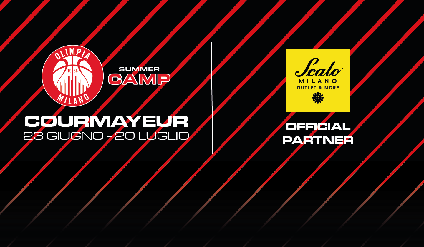 Scalo Milano Outlet & More official partner di Olimpia Milano Summer Camp
