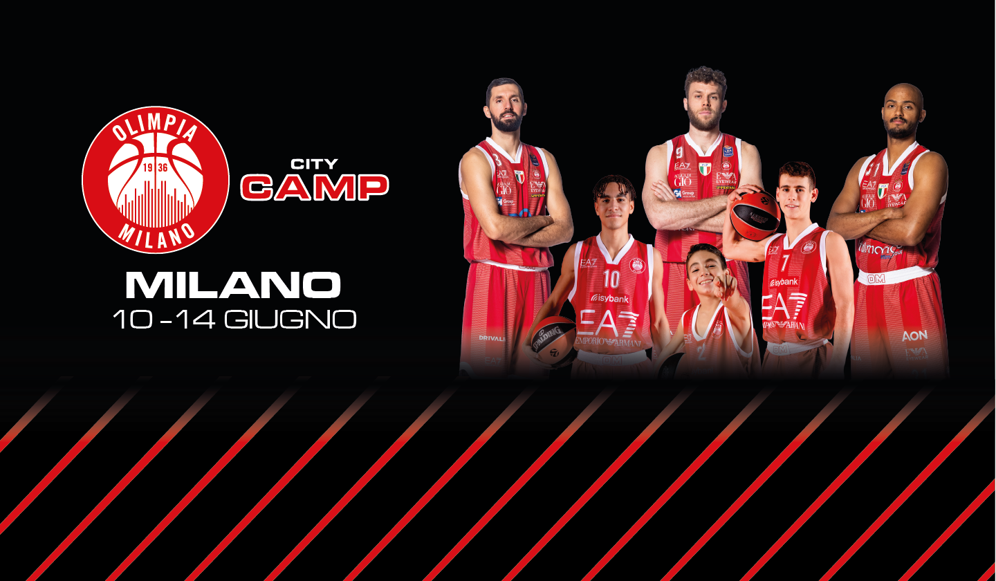Olimpia Milano CITY Camp: aperte le iscrizioni!