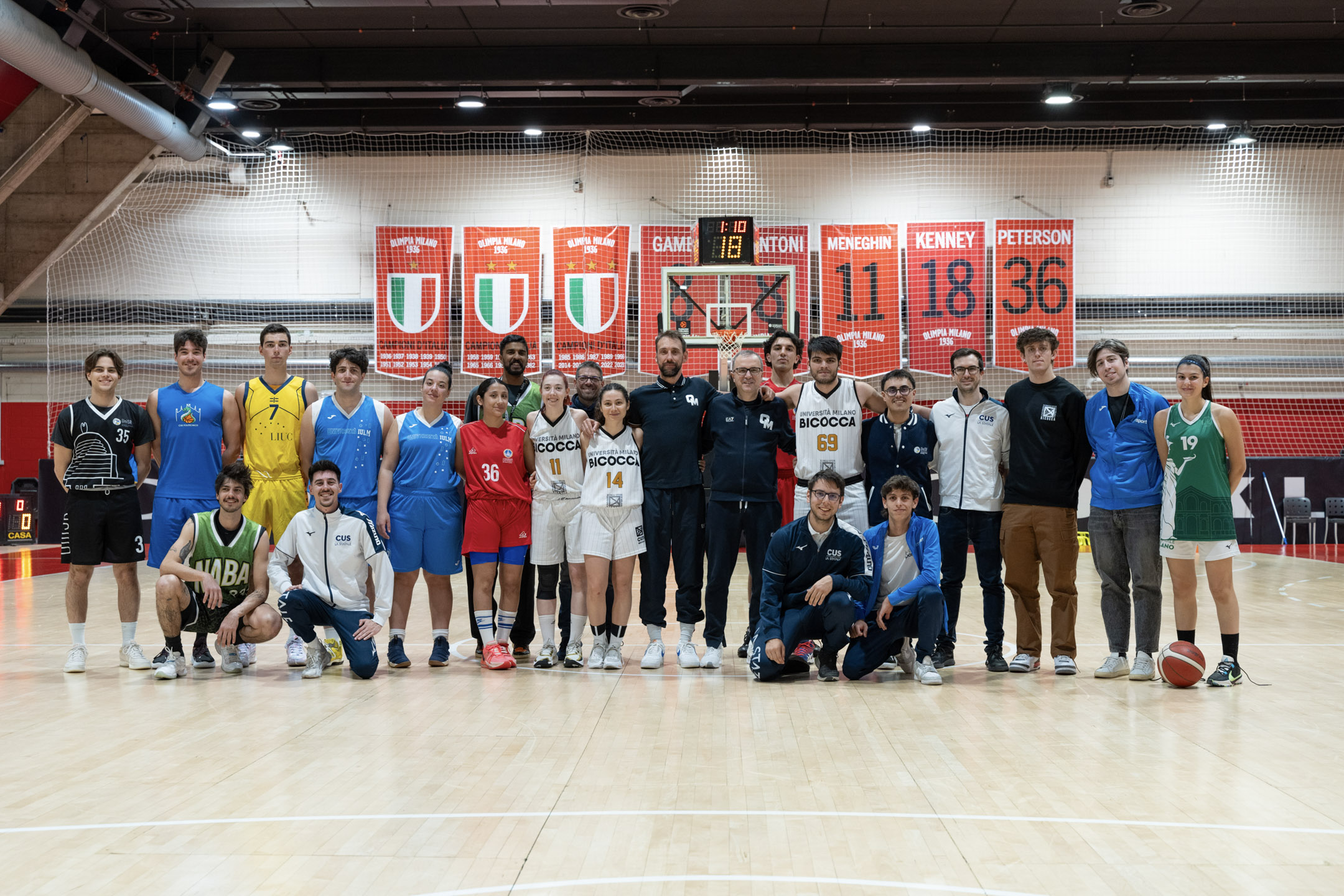 Il Clinic degli All Star Game 2k24 con l’Olimpia
