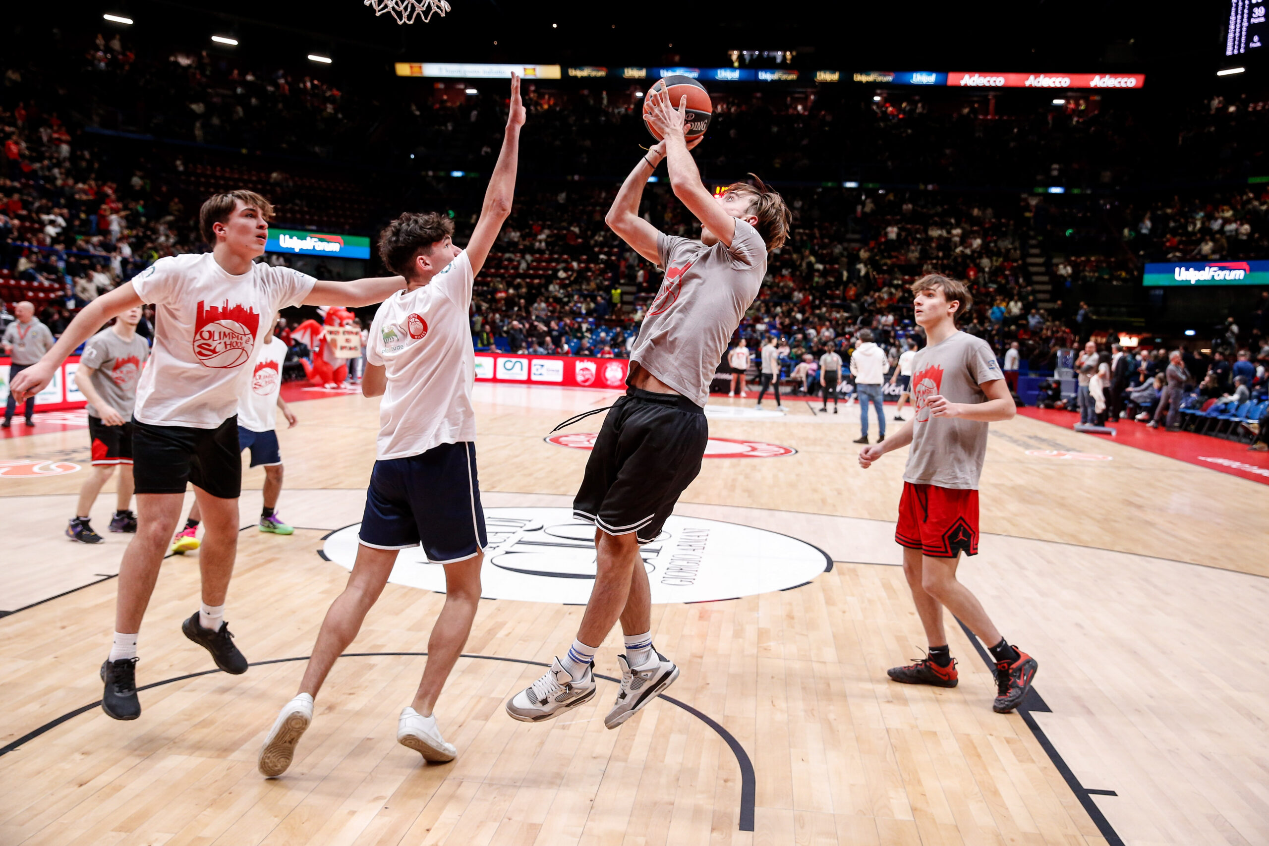 Olimpia@School: Cardano e Sant’Ambrogio si sfidano nel Match Day al Forum
