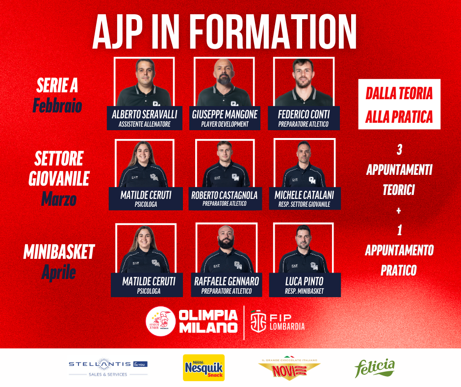 Nuovo percorso AJP In Formation: “Minibasket”