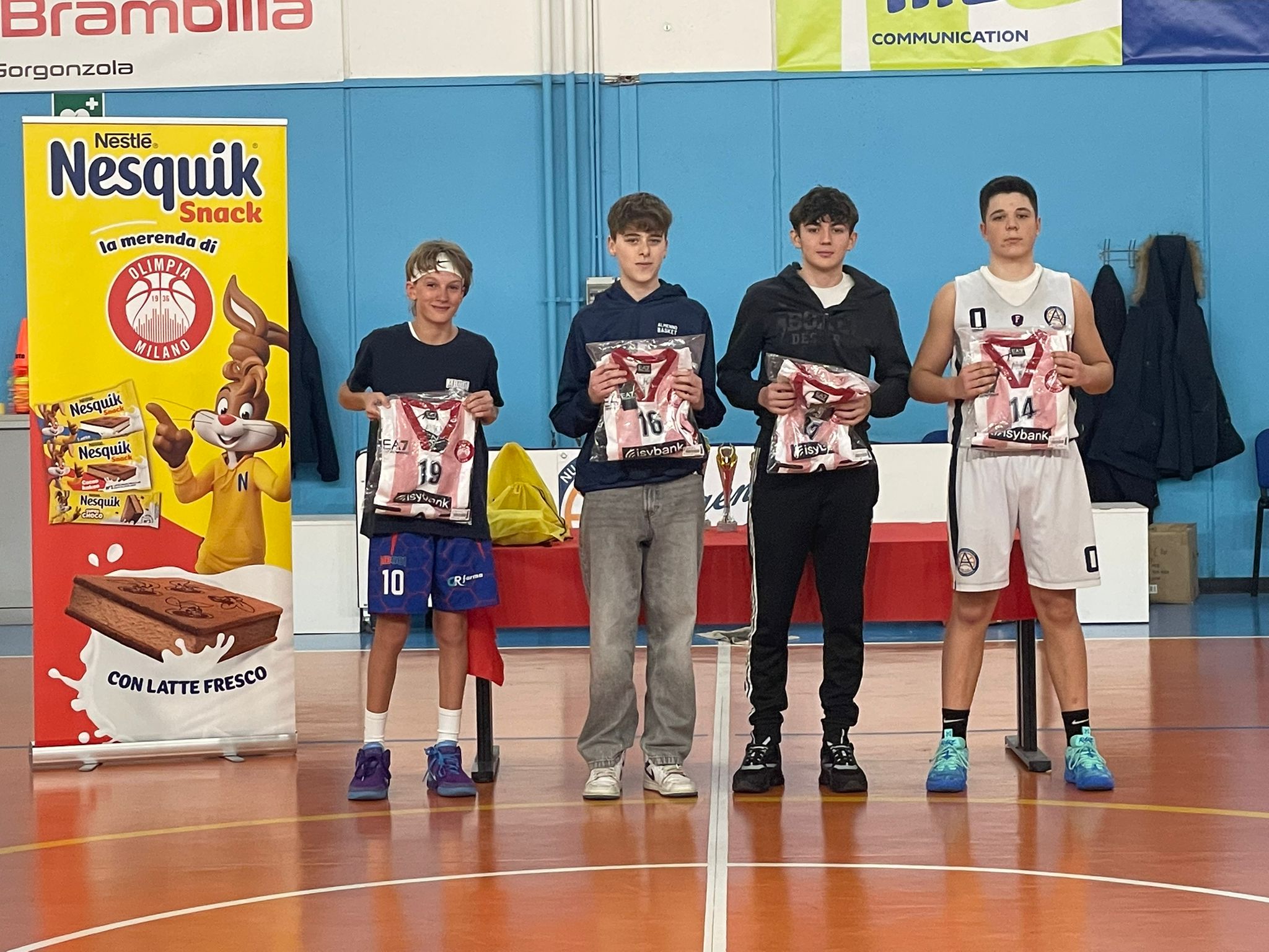 Grande inizio per AJP League: prima tappa a Gorgonzola con gli U15