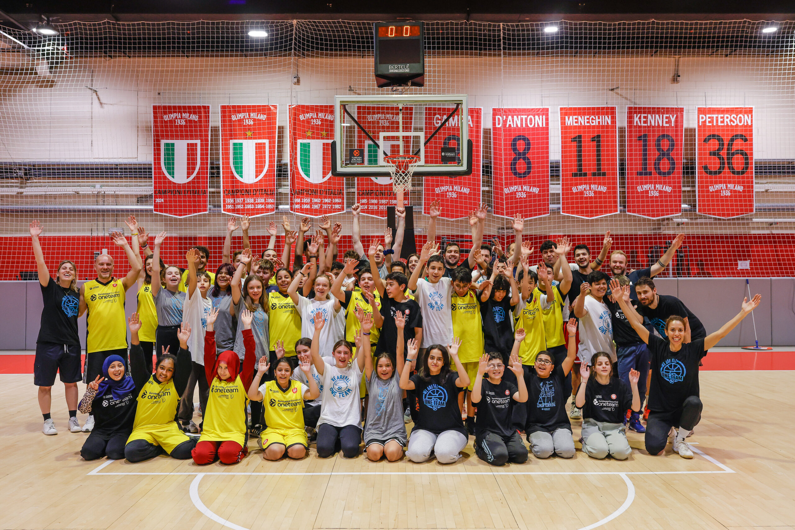 One Team Experience: lo Staff di Olimpia e Laureus in campo per un allenamento speciale