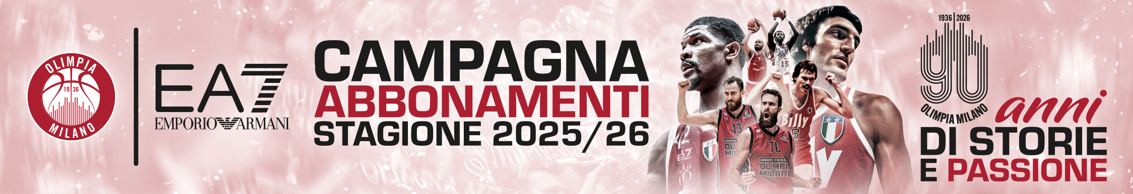 Scopri la linea EA7 Olimpia Milano